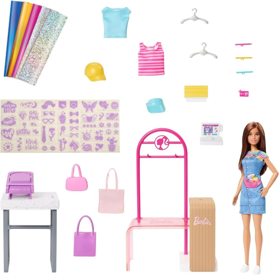 Barbie Make & Sell Boutique Playset HKT78 — image 3