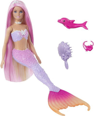 Barbie Malibu Colour Change Mermaid Doll HRP97 - Colorland Toys
