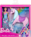 Barbie Mattel Doll & Unicorn Fantasy Playset – Magical Adventure Toy