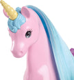 Barbie Mattel Doll & Unicorn Fantasy Playset – Magical Adventure Toy