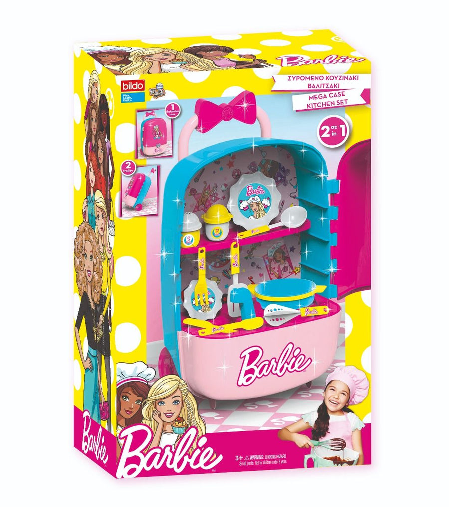 Barbie Mega Case Trolley Kitchen Set 2in1 2140 — image 1