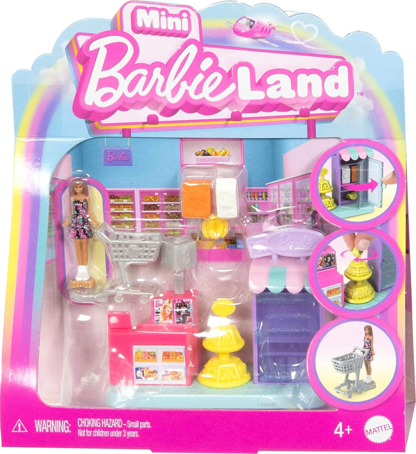 Barbie Mini BarbieLand Doll and Playset Asstd. JCR29