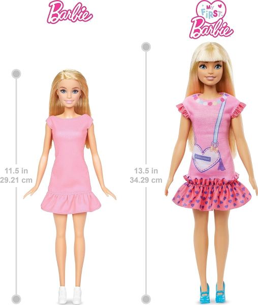 Barbie My First Core Doll - Blonde with Kitten HLL19 - Colorland Toys