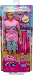 Barbie Mysteries Beach Detectives Ken Doll with Accessories