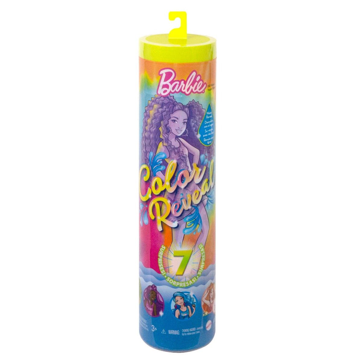 Barbie Neon Tie - Dye Series Color Reveal Doll HCC67 - Colorland Toys
