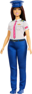 Barbie Pilot Pretend Play Doll House Doll Ages 3+ Blue JKF75