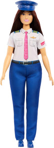 Barbie Pilot Pretend Play Doll House Doll Ages 3+ Blue JKF75