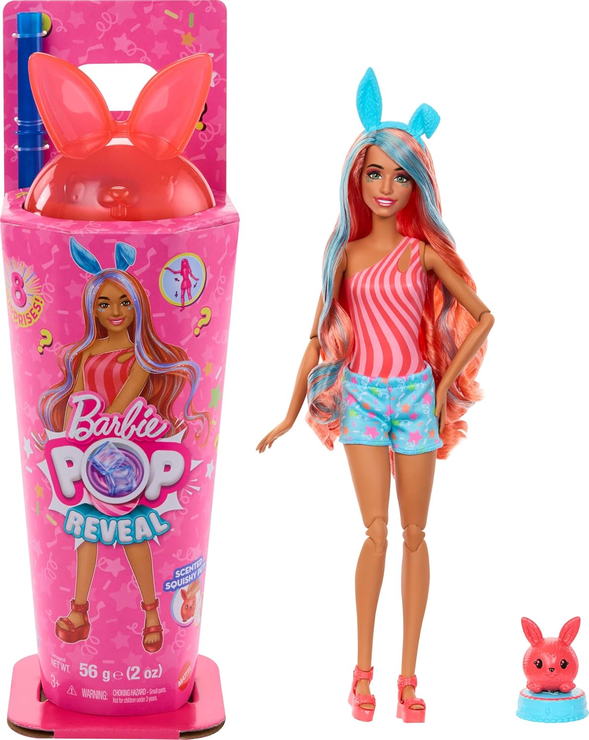 Barbie Pop! Reveal Animal Party Series - Bunny — image 1