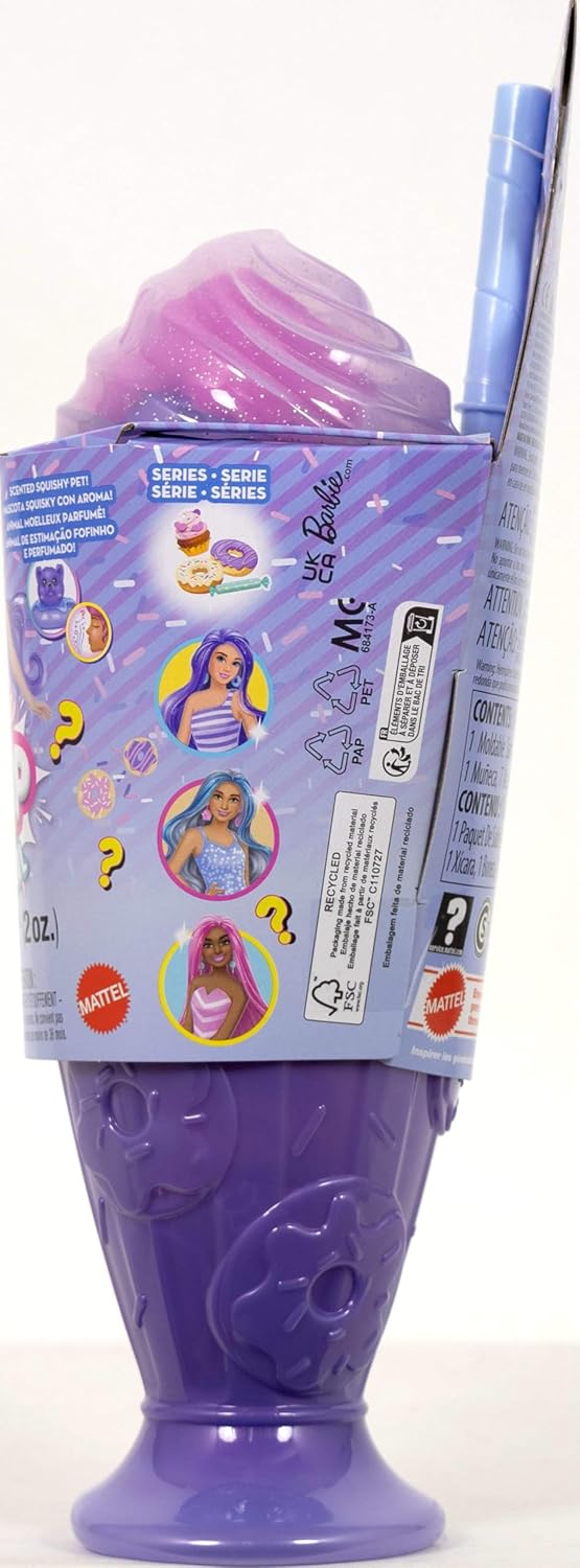 Barbie Pop! Reveal Sweet Treats Series - Purple Hair JFY60 — image 5