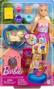 Barbie Puppy Pool Party Playset with Doll, Dog House & Slide