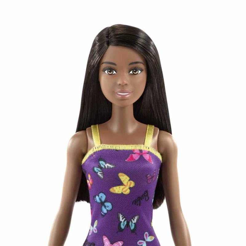 Barbie Purple Butterfly Print Doll HBV07/DTF41 - Colorland Toys