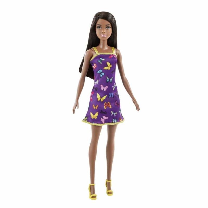 Barbie Purple Butterfly Print Doll HBV07/DTF41 - Colorland Toys