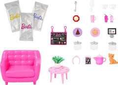 Barbie Self - care Tea Shop Playset HKT94 - Colorland Toys
