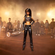 Barbie Signature Aaliyah Collectable Doll in Black Faux Leather Outfit