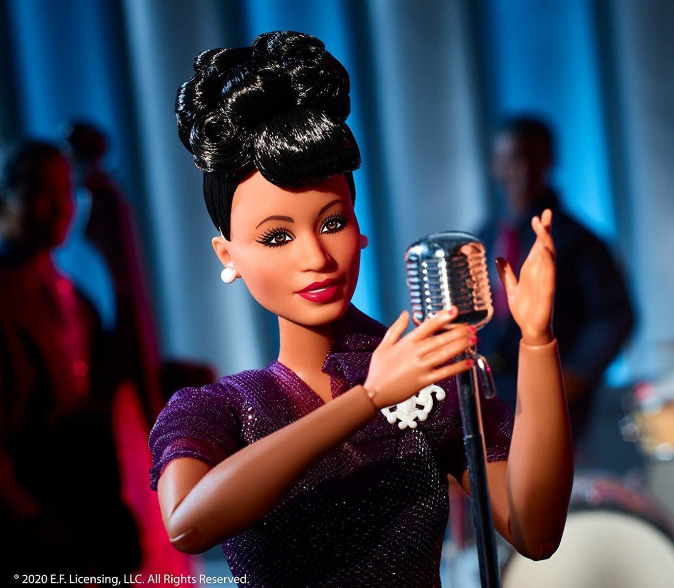 Barbie Signature Ella Fitzgerald Inspiring Women Collector Doll GHT86 - Colorland Toys