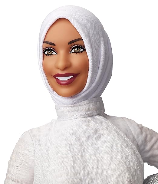 دمية باربي المميزة ابتهاج محمد من ماتيل مسلمة FJH67 — image 4