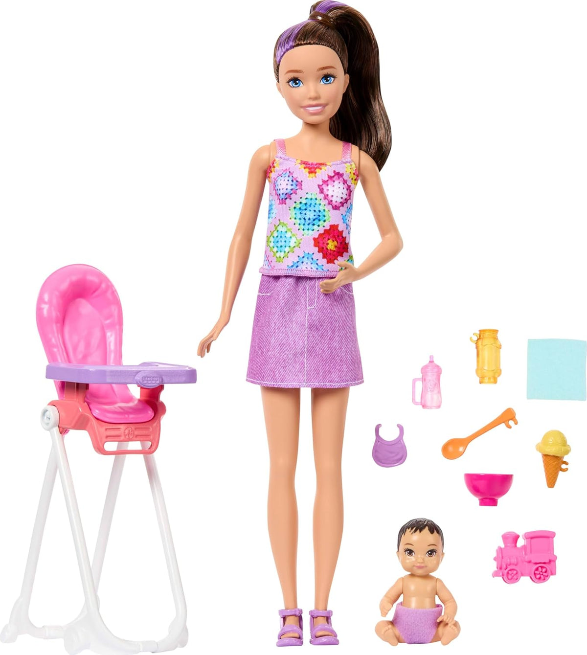 Barbie Skipper Babysitter Original Blond Baby JJB44 — image 4