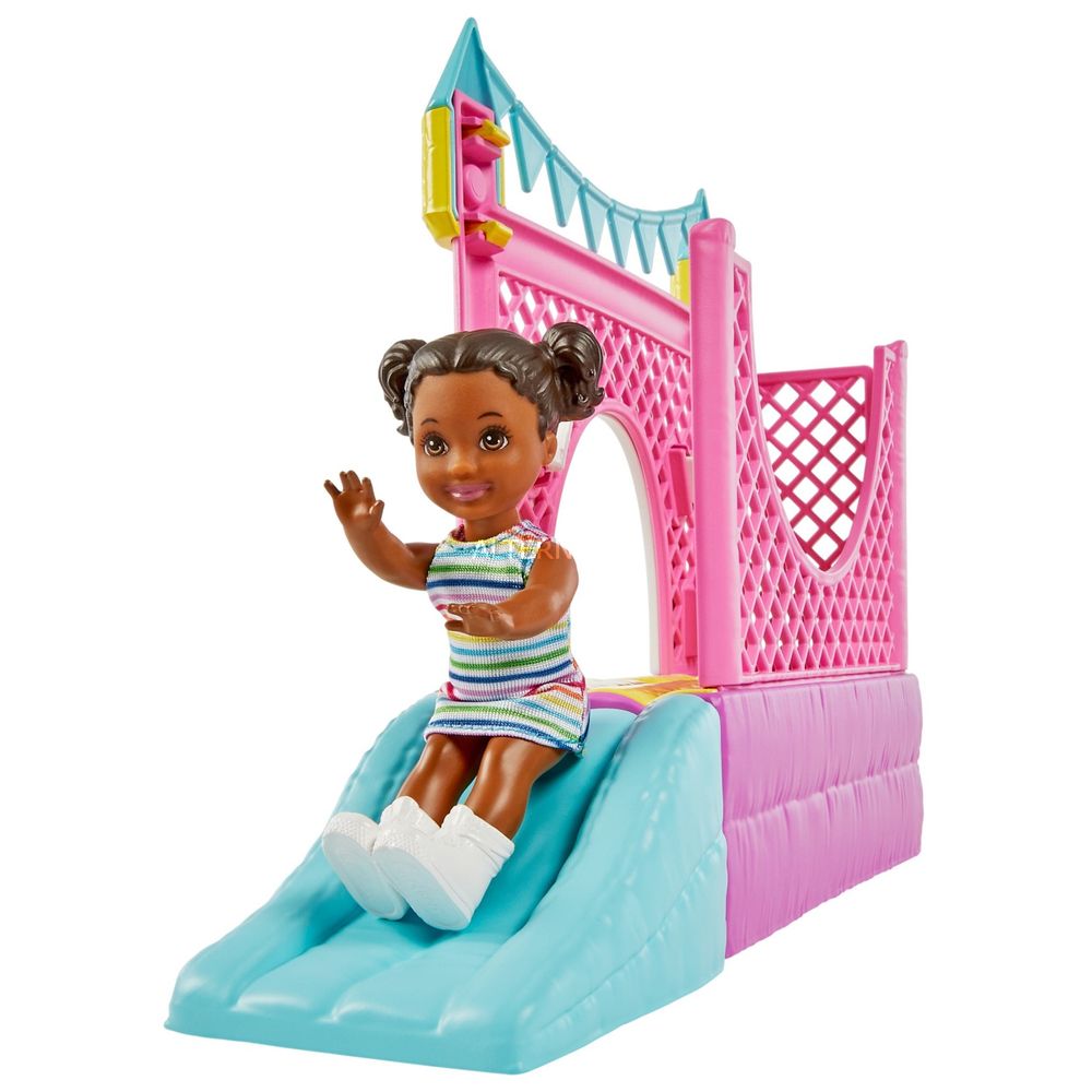 Barbie Skipper Babysitters Inc Bounce House Playset HHB67 — image 4