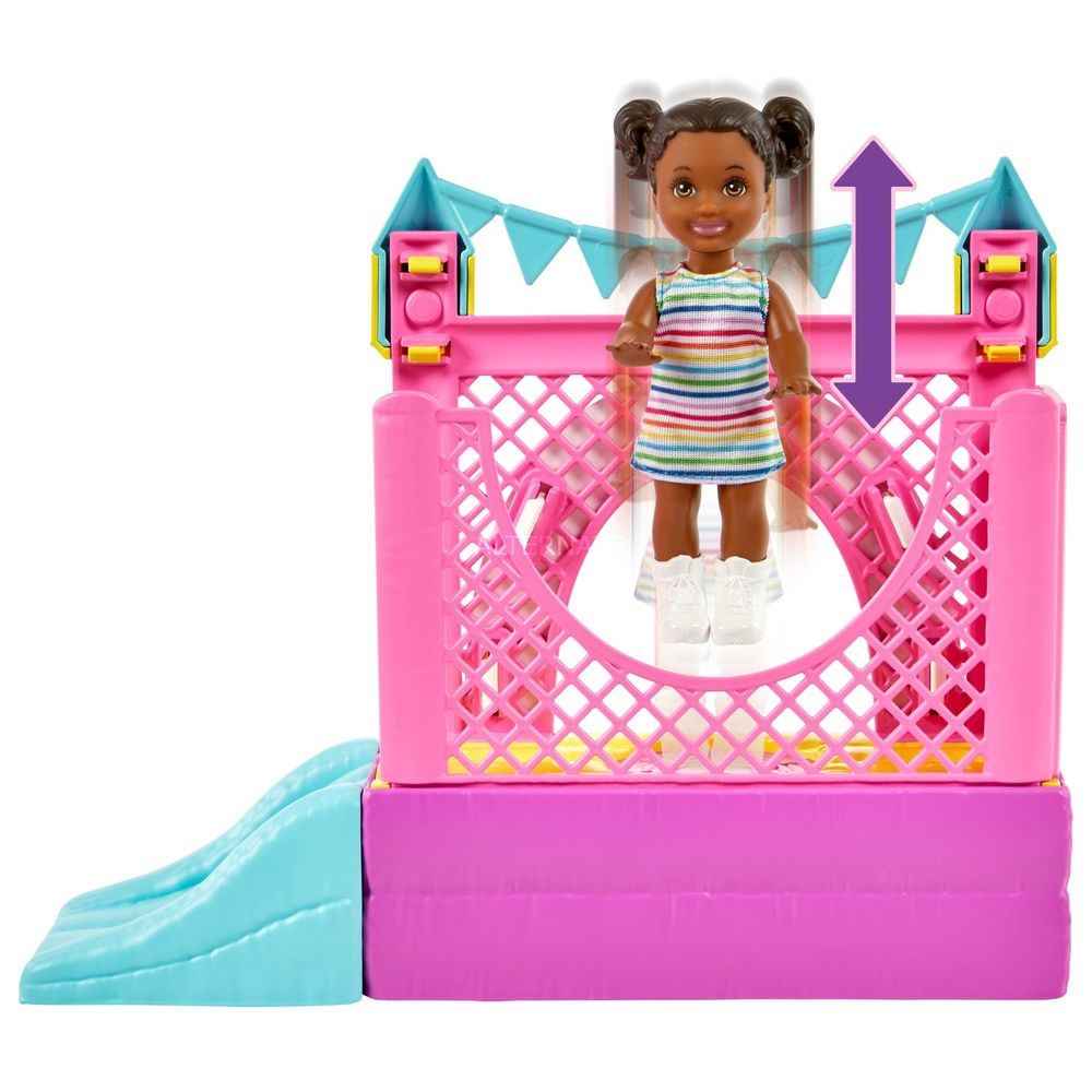 Barbie Skipper Babysitters Inc Bounce House Playset HHB67 — image 3