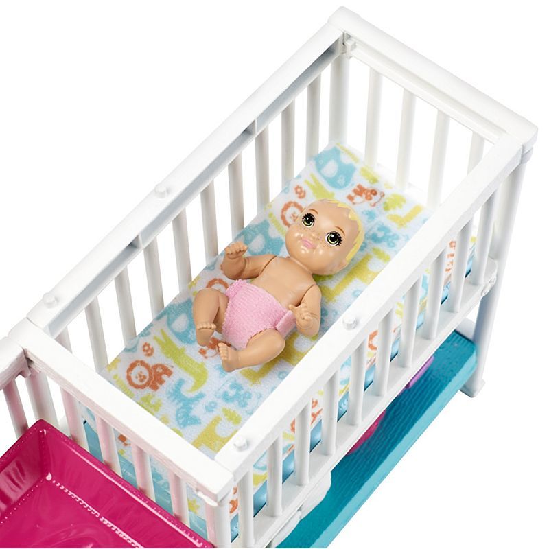 Barbie Skipper Babysitters Inc. Nap n Nurture Nursery Dolls GFL38 — image 8