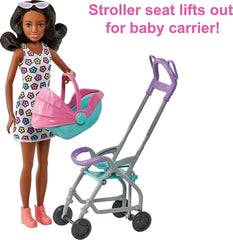 Barbie Skipper Babysitters Inc. Playset - Curly Brunette Hair FHY97/HHB68 - Colorland Toys