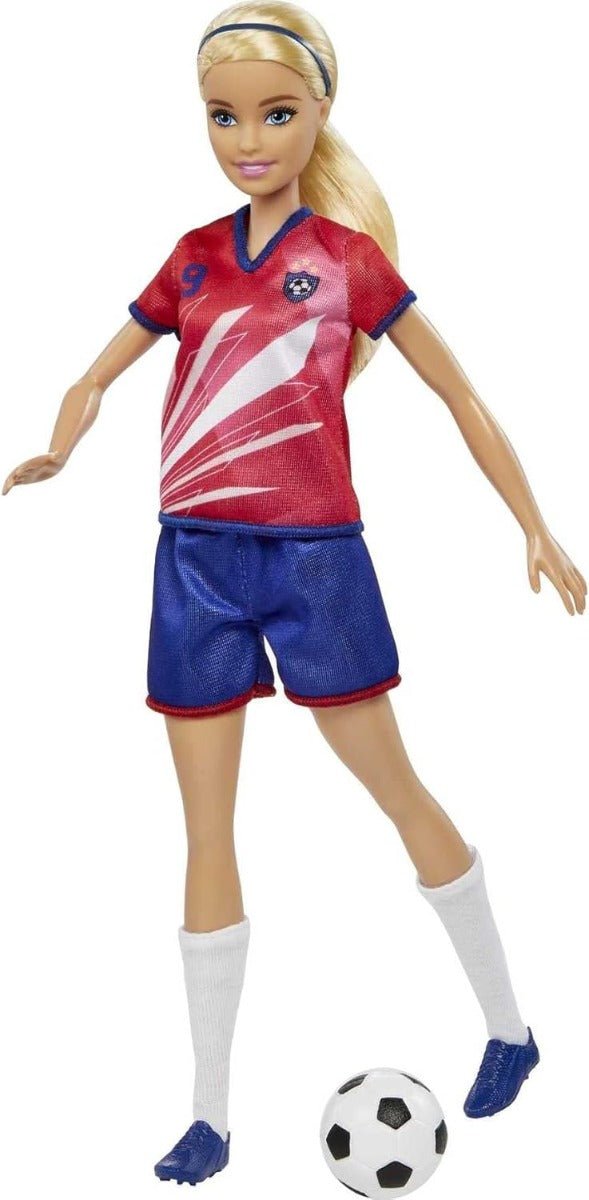 Barbie Soccer Doll HCN17 - Colorland Toys