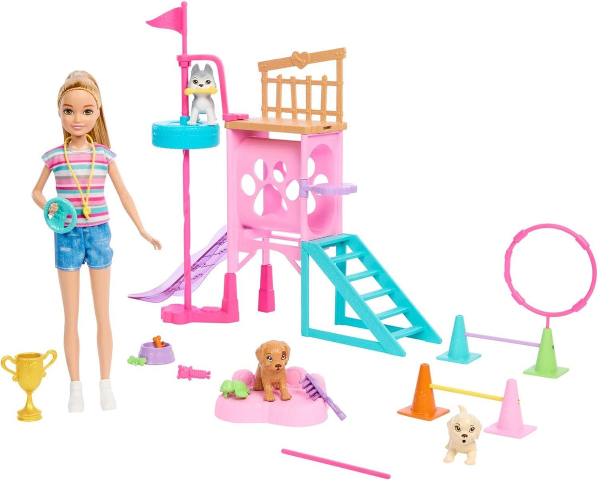 Barbie Stacie Puppy Playground HRM10 - Colorland Toys