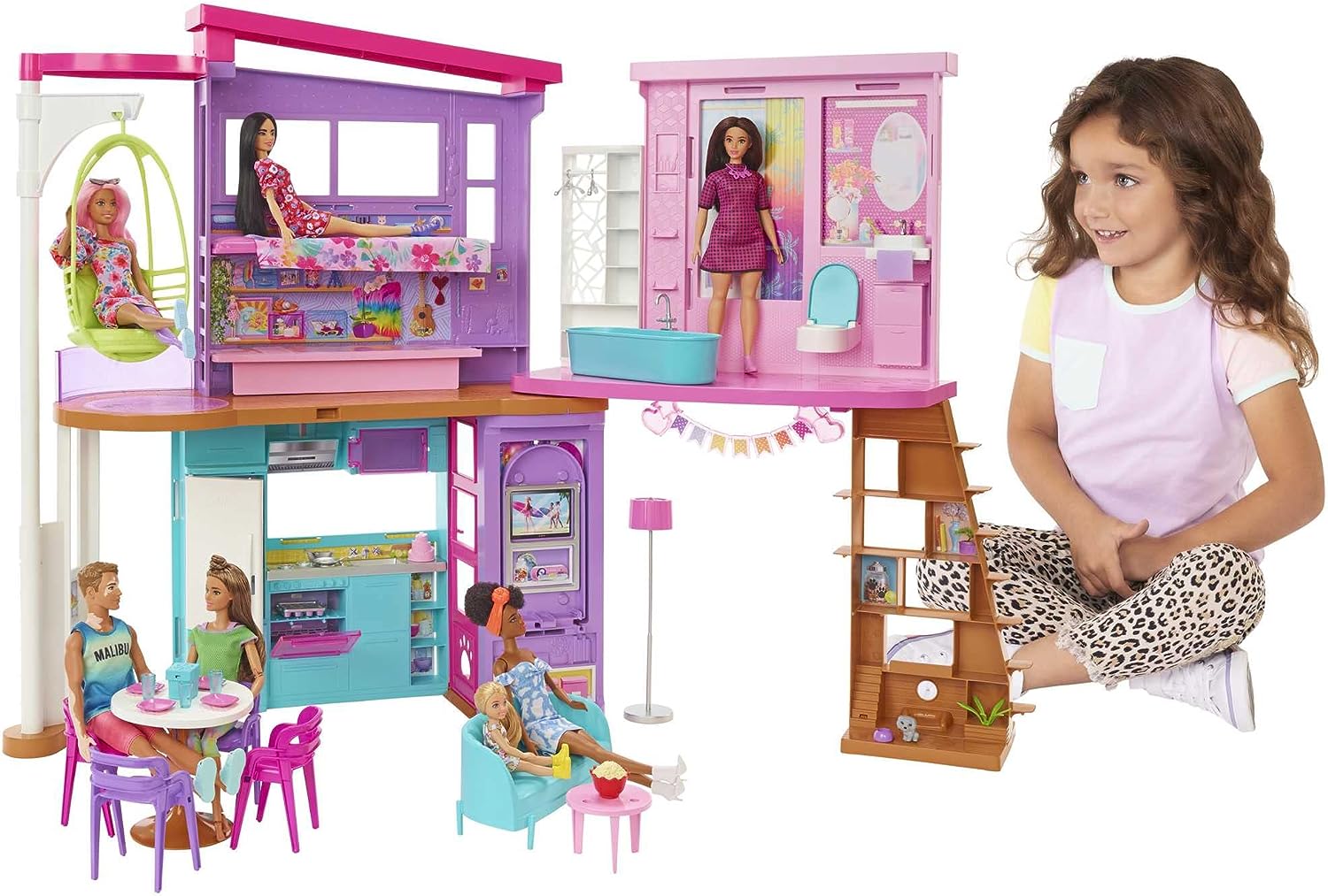Barbie Vacation House Playset HCD50 - Colorland Toys