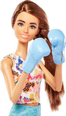 Barbie Wellness Workout Outfit Roller Skates and Tennis with Puppy HKT91 - Colorland Toys