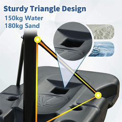 Basketball Stand Hoop 236cm 666 - E6 - Colorland Toys