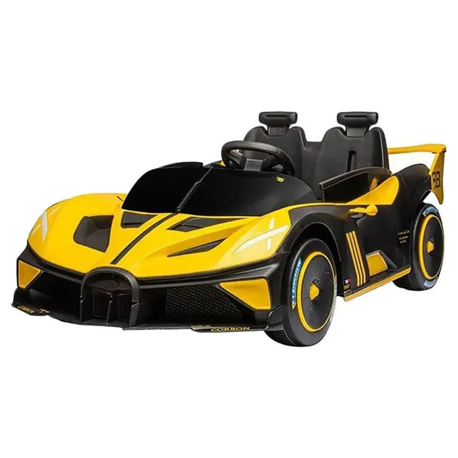 Battery Operated Power Riding Car For Kids Yellow LB-806EL — image 3