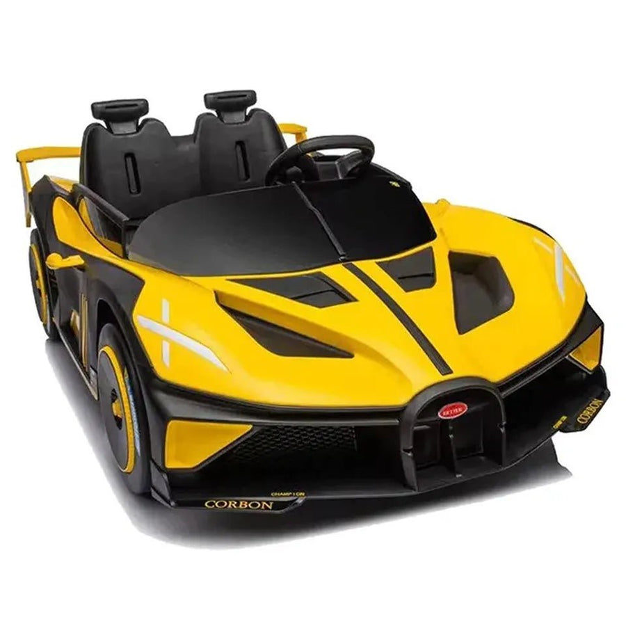 Battery Operated Power Riding Car For Kids Yellow LB-806EL — image 1