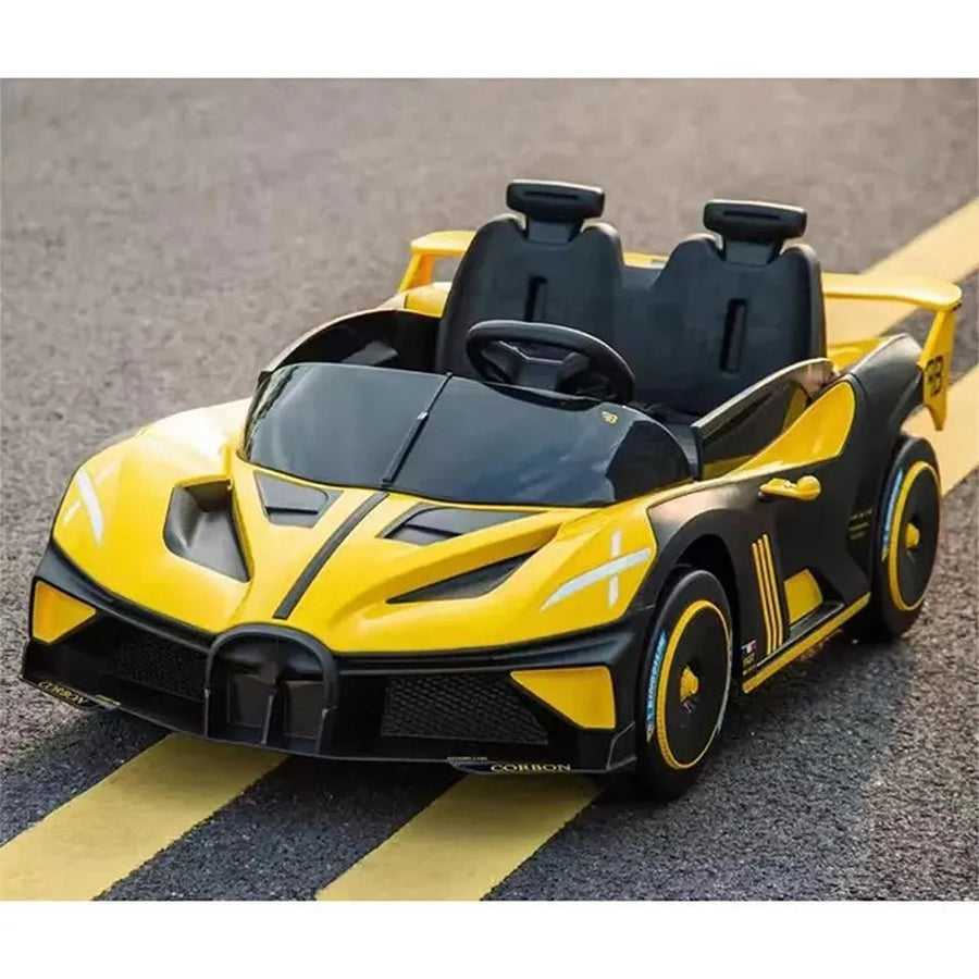 Battery Operated Power Riding Car For Kids Yellow LB-806EL — image 2