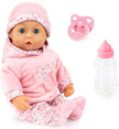 Bayer Design 93824CR Interactive Baby Doll Talking 38cm