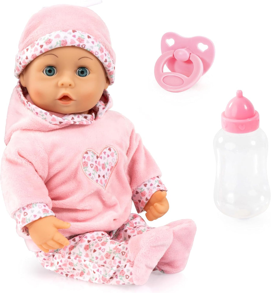 Bayer Design 93824CR Interactive Baby Doll Talking 38cm