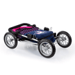 Bayer Design Dolls Pram Trendy - Blue with Pink Hearts, Unicorn
