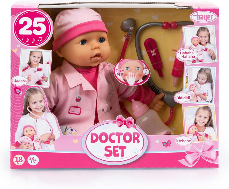 Bayer Doctor Set Doll 38-Cm With Led 93878AA — image 7