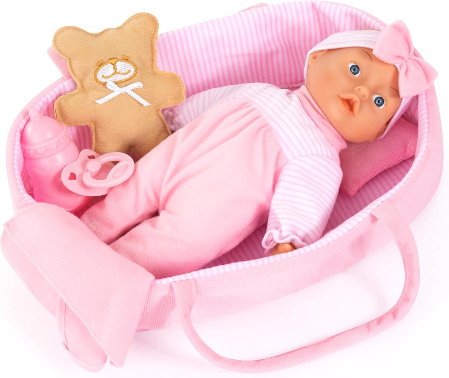 Bayer Doll Set In Basket 28 - Cm 92866AR - Colorland Toys