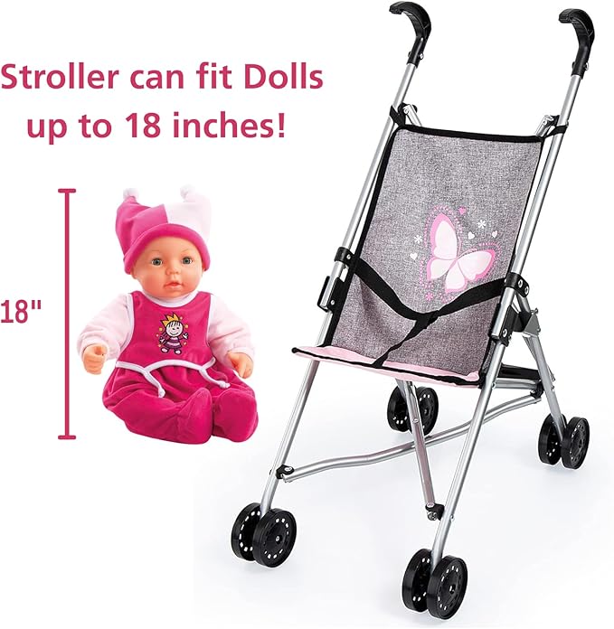 Bayer Dolls Buggy Black Fits 46Cm 30533AA — image 6