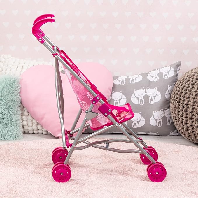 Bayer Dolls Buggy Pink Fits 46-Cm 30541AA — image 3