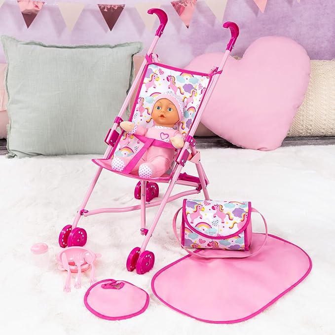 Bayer Dolls Buggy Set With 30Cm Doll & Accessories 30585AB — image 6