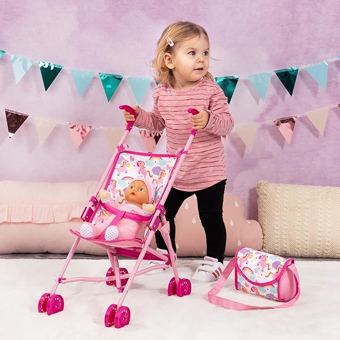 Bayer Dolls Buggy Set With 30Cm Doll & Accessories 30585AB — image 5