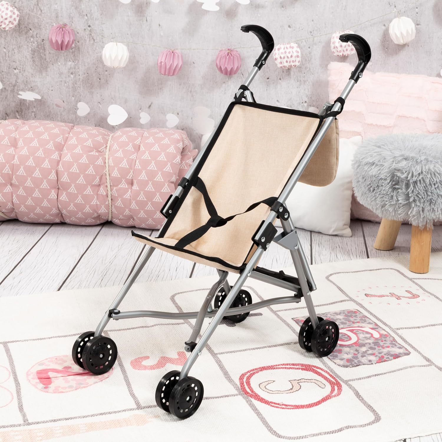 Bayer Dolls Buggy Set With Bag 46Cm 30575AB - Colorland Toys
