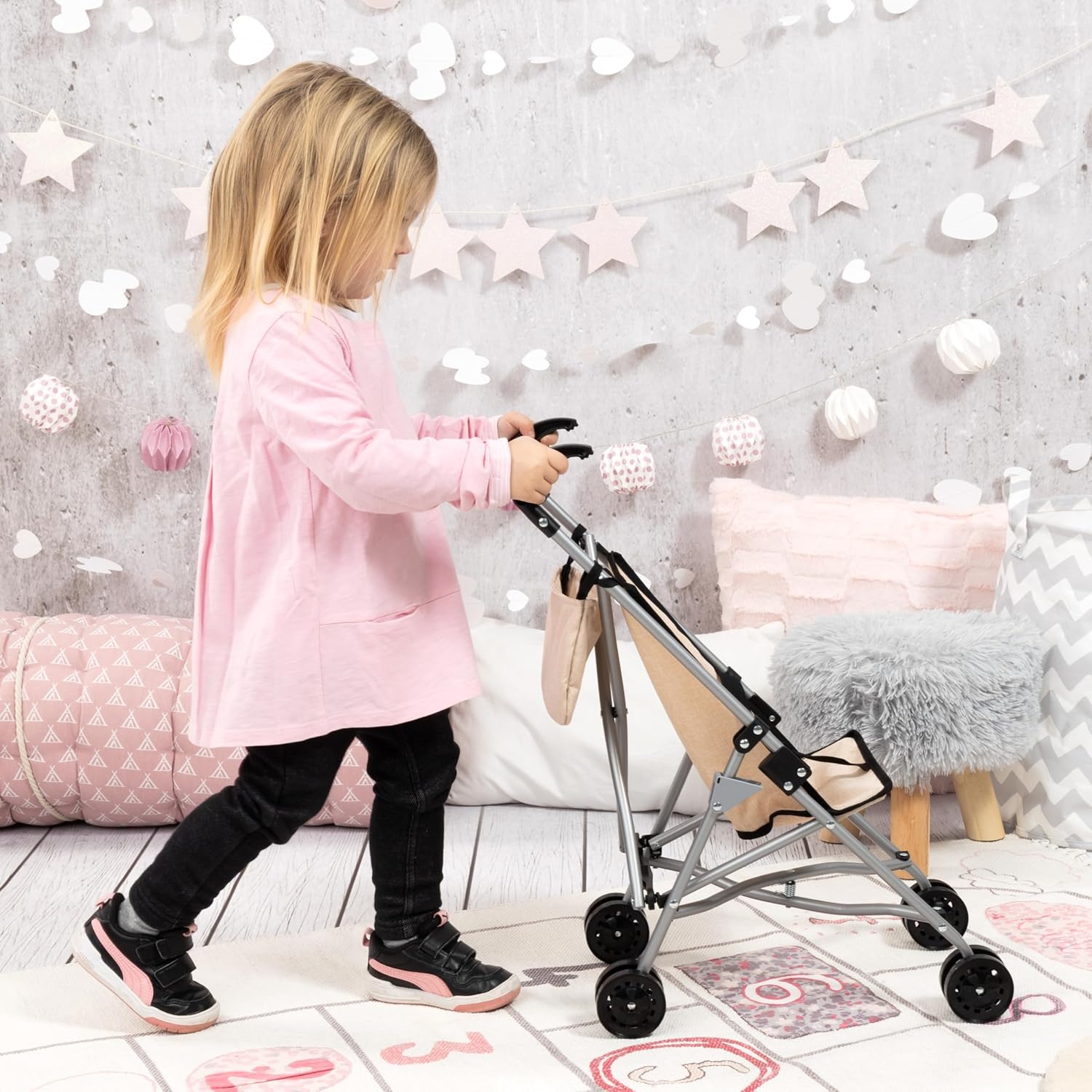 Bayer Dolls Buggy Set With Bag 46Cm 30575AB - Colorland Toys