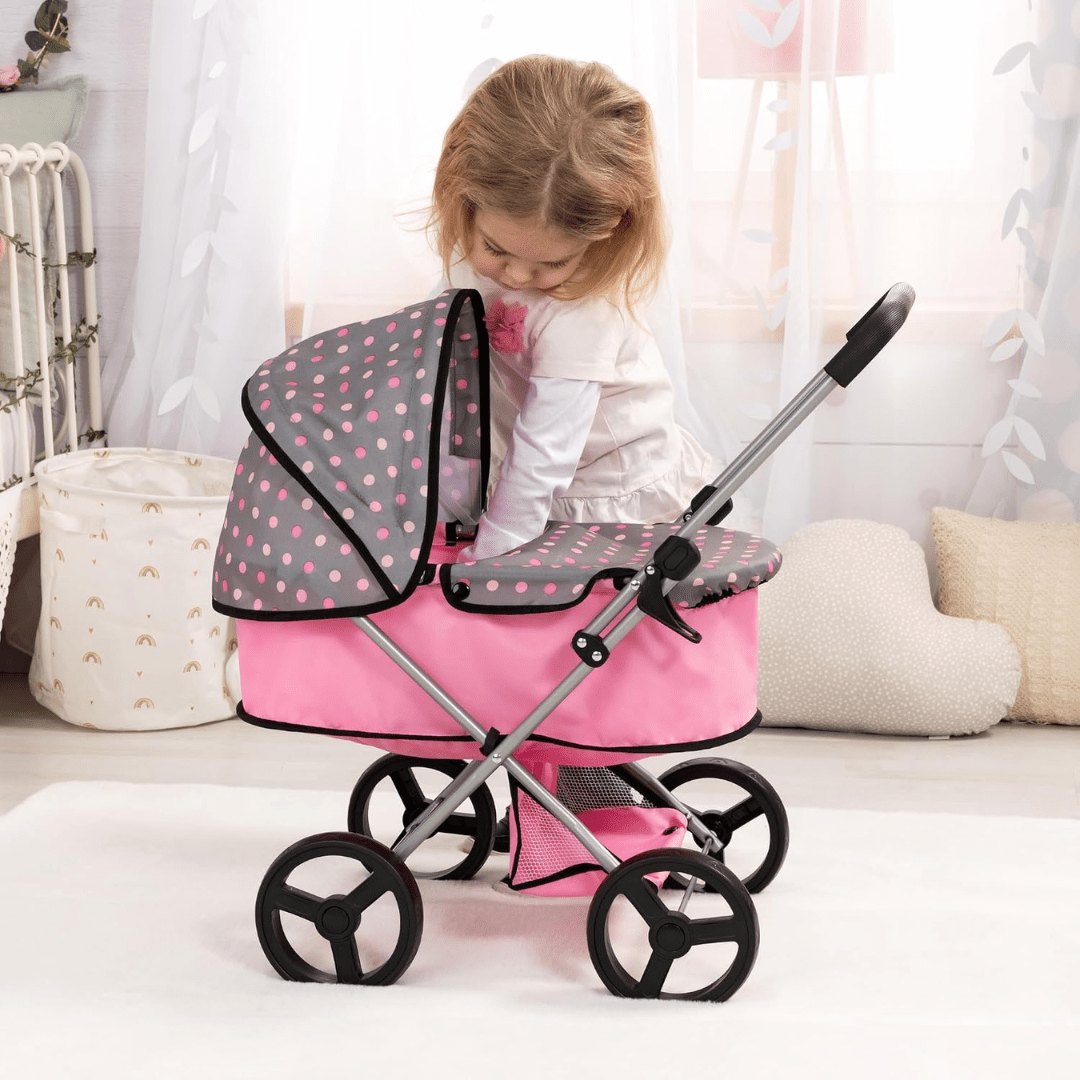 Bayer Go Doll's Pram with Tub Cover — image 6