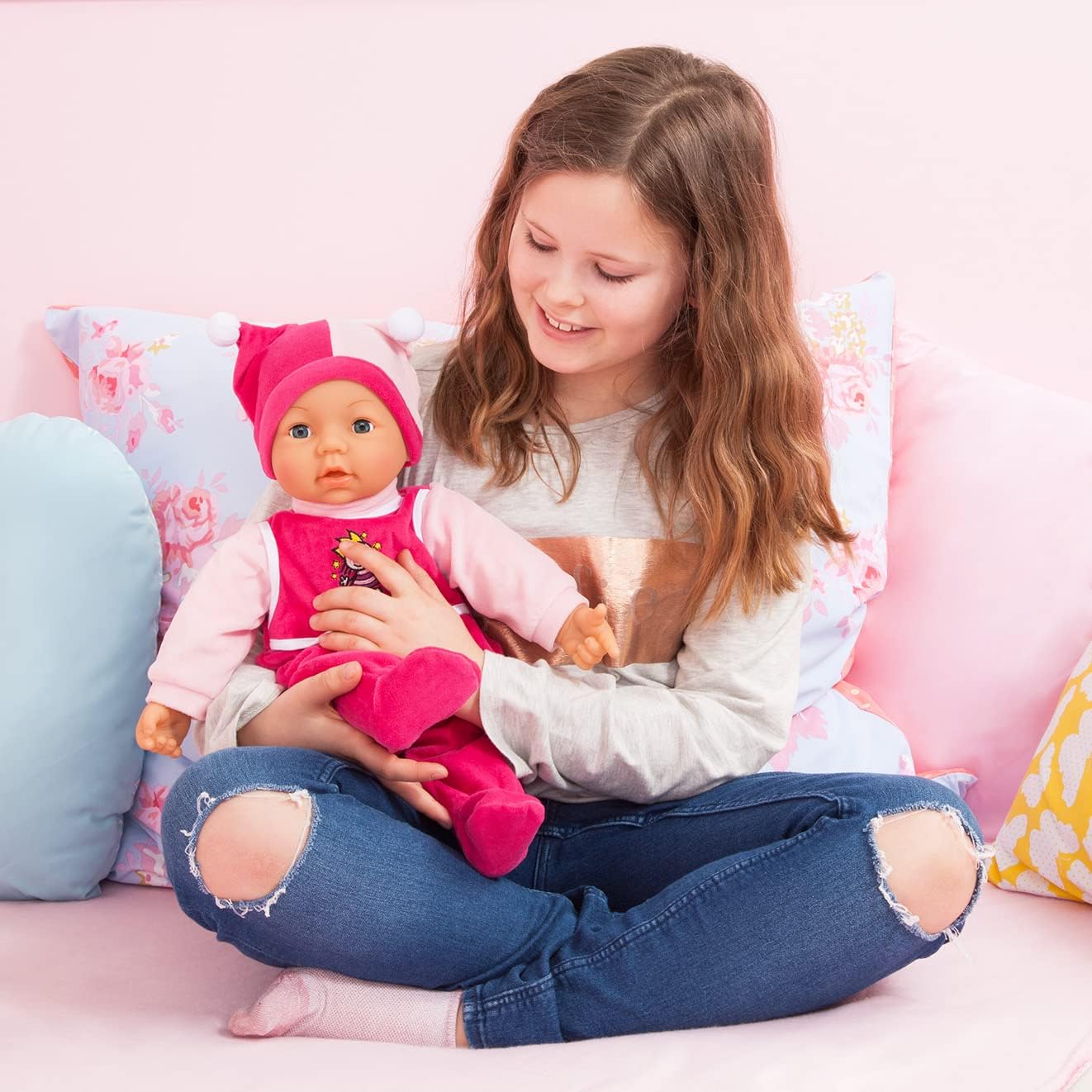 Bayer Hello Baby Function Doll 46 - Cm 94682AA - Colorland Toys