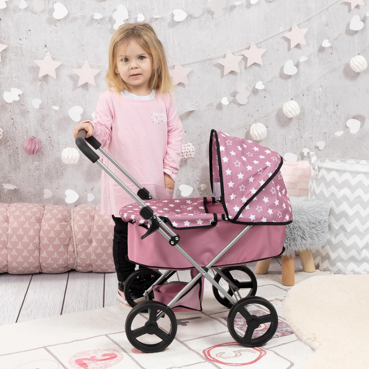 BAYER NEW SMALL PRAM GO FITS 40CM DOLLS — image 4