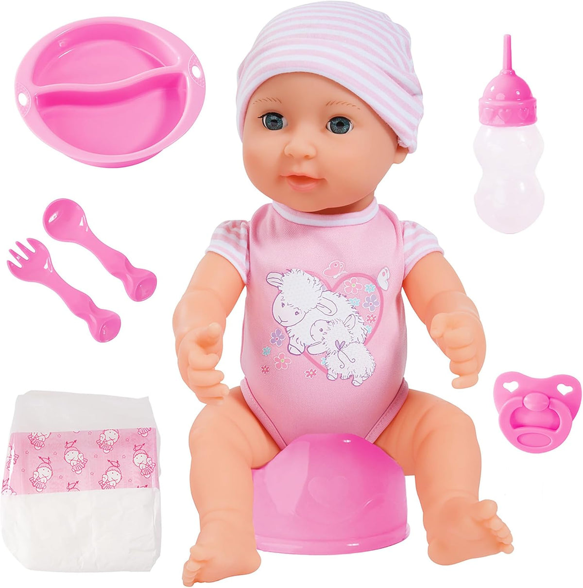 Bayer Piccolina Newborn Baby 40 - Cm 94071AA - Colorland Toys