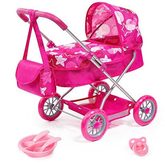Bayer Pram Set Smarty Fits 46 - Cm Dolls 12249AB - Colorland Toys