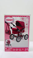 Bayer Pram Set Trendy Fits 46-Cm Dolls 13067AA